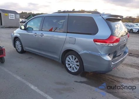 2011 Toyota Sienna Limited from USA, damaged, VIN 5TDDK3DC1BS027662